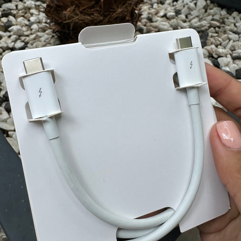 APPLE - CABLE THUNDERBOLT 3 DE USB-C A USB-C 0.8M MACBOOK IPAD IPHONE